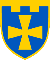 Нарукавний знак 116-ї бригади територіальної оборони ЗСУ (кольоровий варіант)