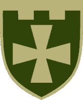 Нарукавний знак 116-ї бригади територіальної оборони ЗСУ (варіант олива)